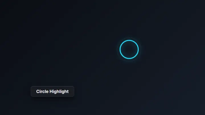 Circle Highlight dark preview