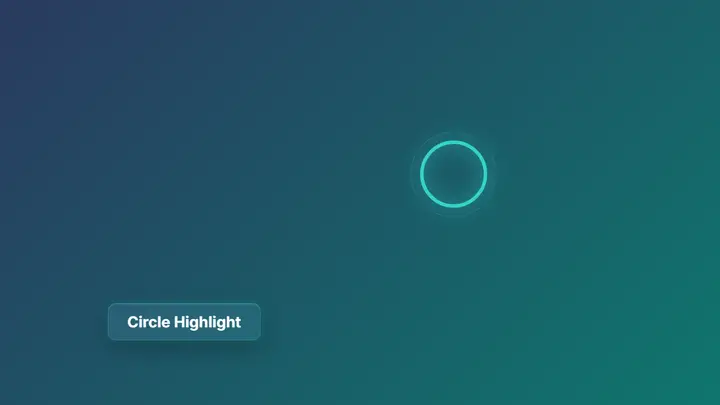 Circle Highlight frost preview