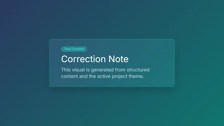 Correction Note frost preview