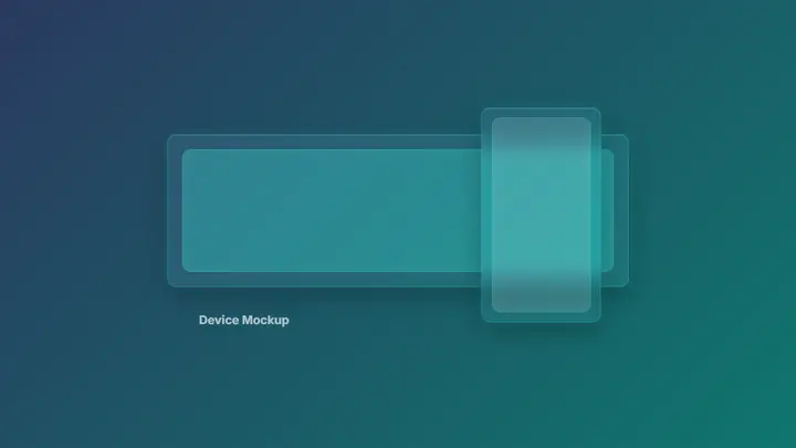 Device Mockup frost preview
