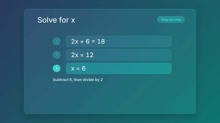 Equation Derivation frost preview