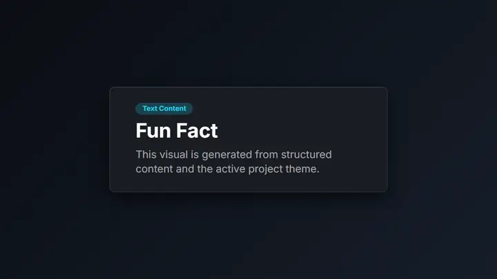 Fun Fact dark preview