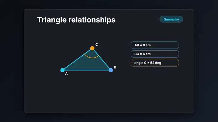 Geometry Diagram dark preview
