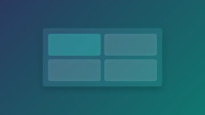 Grid Layout frost preview