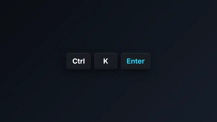 Keystroke Display dark preview