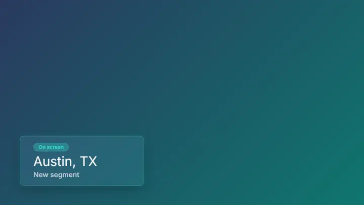 Location Tag frost preview