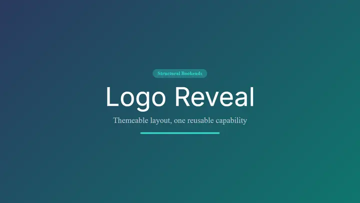 Logo Reveal frost preview