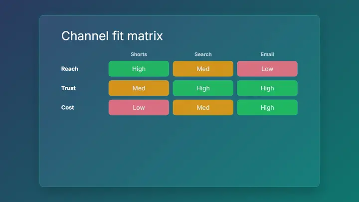 Matrix Table frost preview