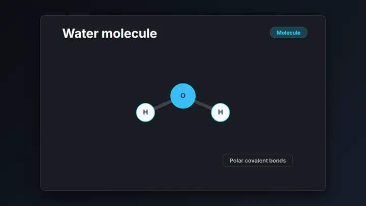 Molecule Diagram dark preview