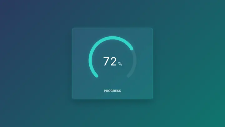 Radial Gauge frost preview