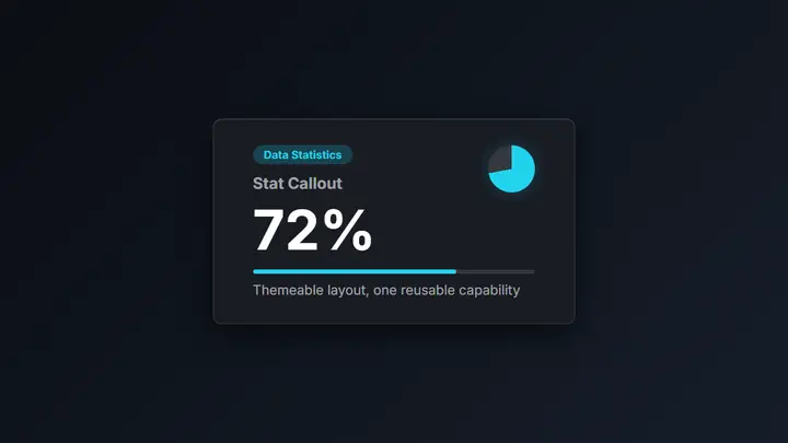 Stat Callout dark preview