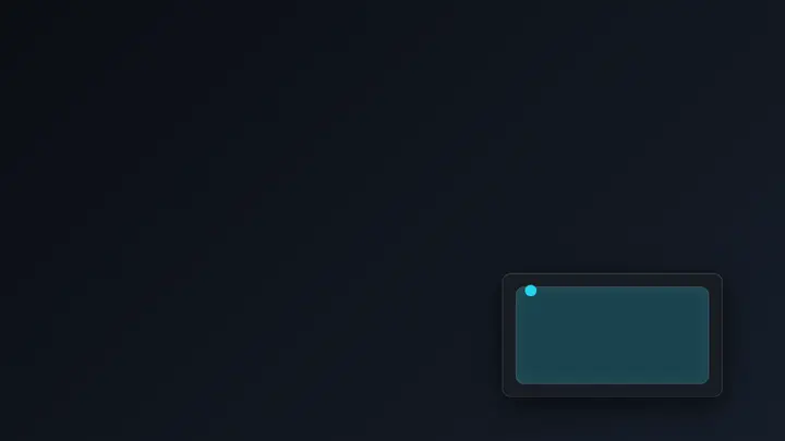 Webcam Frame dark preview